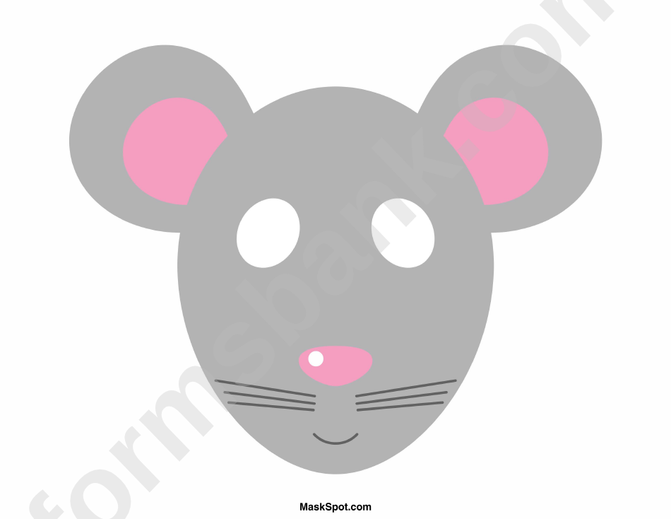 Mouse Mask Template