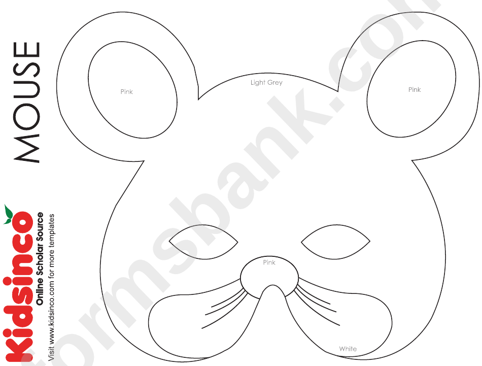 Mouse B/w Template