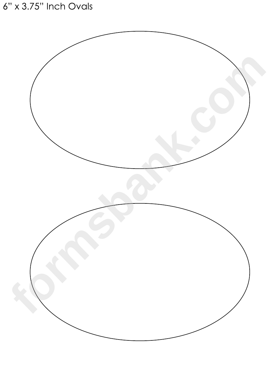 6x3.75 Oval Template printable pdf download