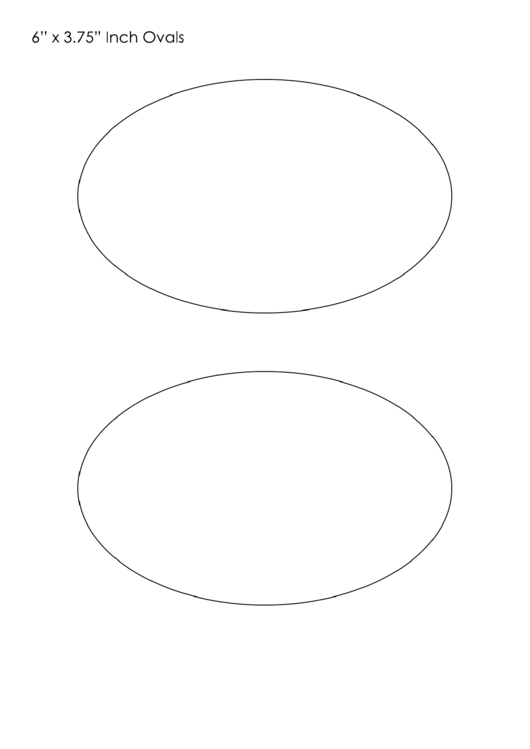 6x3.75 Oval Template printable pdf download