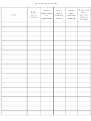 Pre-k Assessment Forms - Name Writing Checklist