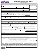 Fillable Co-Applicant Page For Brokerage Account Application Form Printable pdf