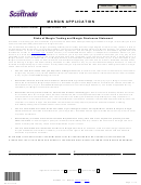 Fillable Margin Application Form Printable pdf