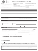 Form P-521 - Request For Copies Of Tax Returns Or Forms W-2