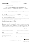 Ohio Probate Form - Petition For Temporary Restraining Order To Prevent Interference With Investigation Of Reported Abuse Of An Adult