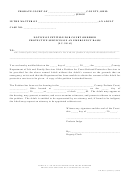 Ohio Probate Form - Notice Of Petition For Court Ordered Protective Services On An Emergency Basis