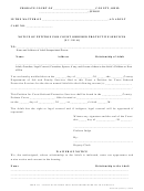 Ohio Probate Form - Notice Of Petition For Court Ordered Protective Services