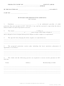 Ohio Probate Form - Petition For Protective Services