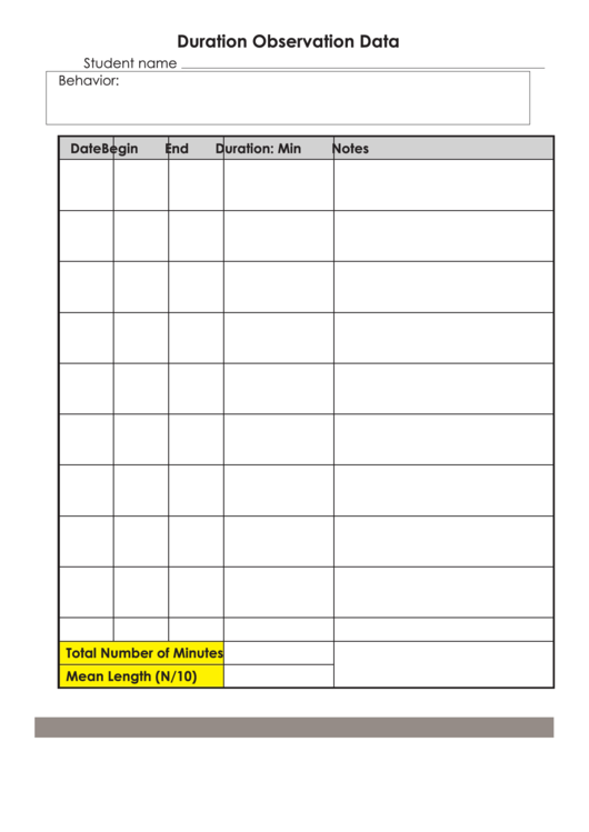 Data Collection For Monitoring Individual Education Plan Success Printable pdf