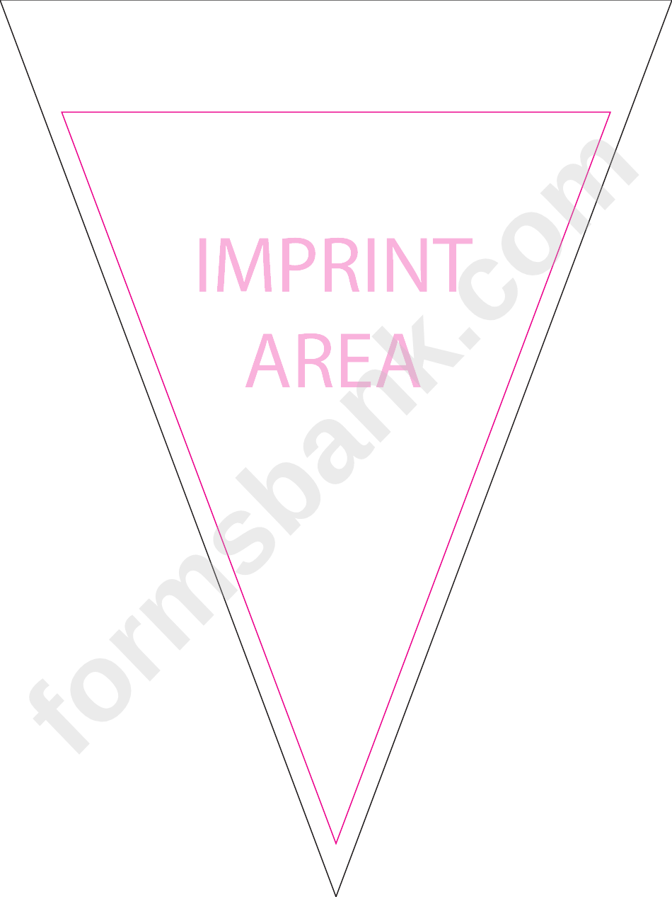 Triangle Banner Template