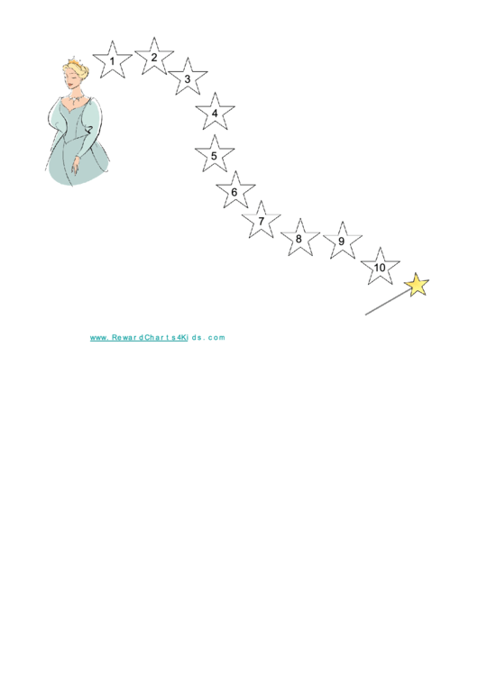 Princess Star Chart Printable pdf