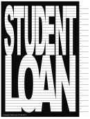 Student Loan Payoff Chart