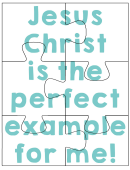 Christian Jigsaw Puzzle Template