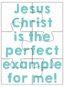 Christian Jigsaw Puzzle Template