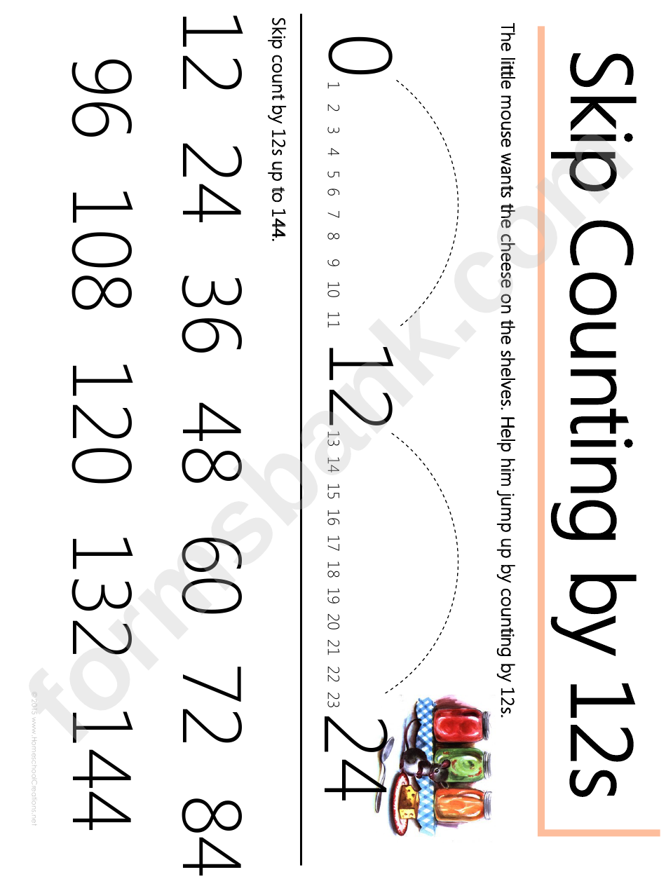 Skip Counting Charts