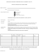 Specific Person Exclusion Form