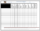 Eligibility List For Sports Team Printable pdf
