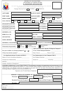 E-passport Application Form - Philippine Embassy