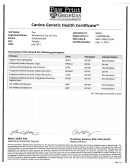 Canine Genetic Health Certificate
