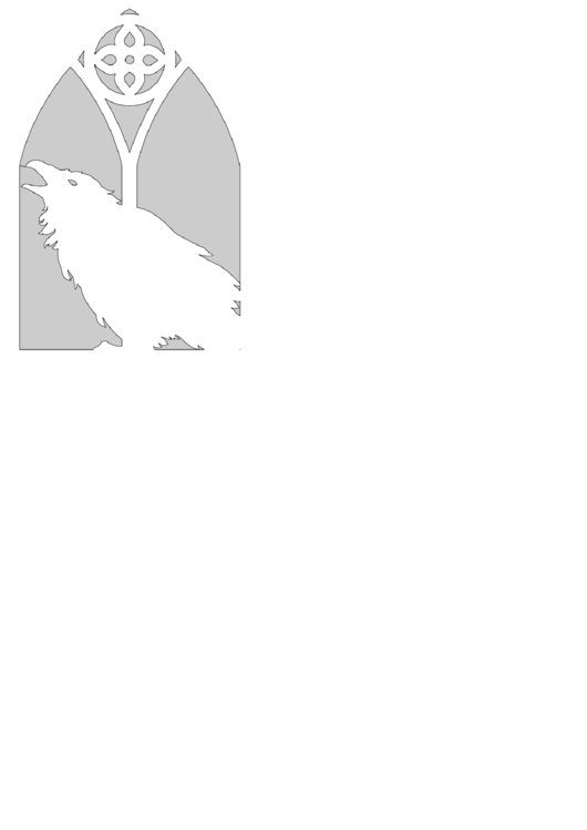 Bird Pattern Template