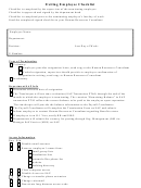 Fillable Exiting Employee Checklist Printable pdf
