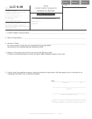 Form Llc-5.48 - Petition For Refund