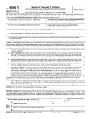 Form 4506-t - Request For Transcript Of Tax Return