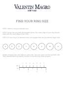 Valentin Magro Ring Size Chart
