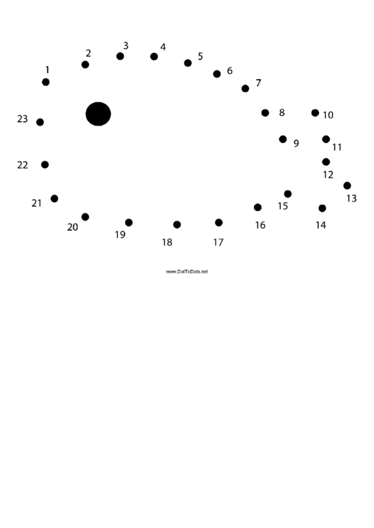 Fish Dot Game Printable pdf