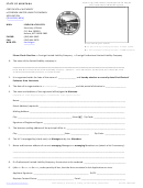 Certificate Of Authority Of Foreign Limited Liability Company Form - Secretary Of State - 2013 Printable pdf