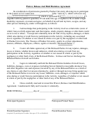 Waiver, Release And Hold Harmless Agreement Template