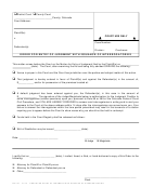 Order For Entry Of Judgment With Issuance Of Interrogatories