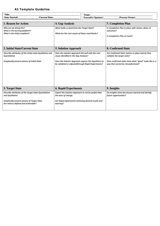 A3 Template Guideline Printable pdf