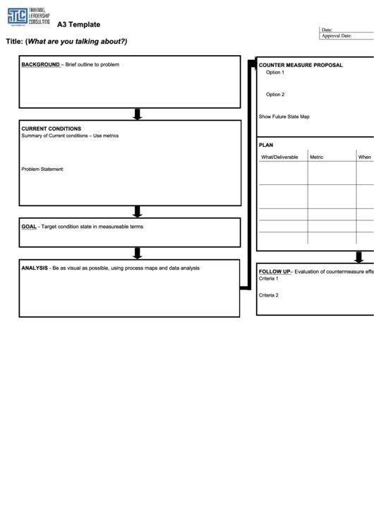 Top A3 Templates free to download in PDF format