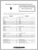 Articulation - D Printable pdf