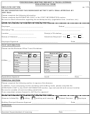 Professional Meeting Request & Travel Expense Pre-approval Form