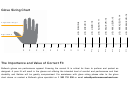 Performance On Hand Glove Sizing Chart