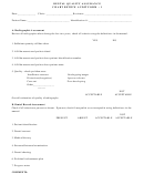 Dental Quality Assurance Chart Review Audit Form