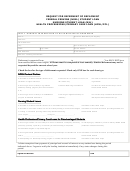 Request Form For Deferment Of Repayment - Federal Perkins Student Loan