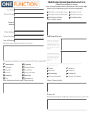 Web Design Quote Questionnaire Form