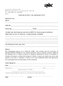 Incoming Artwork Loan Agreement Form