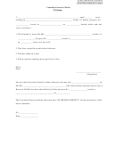 Form-iii/sworn Affidavit (consulate General Of India, Chicago)