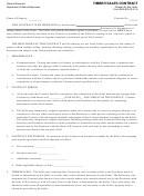 Form 2400-005 - Timber Sales Contract Template