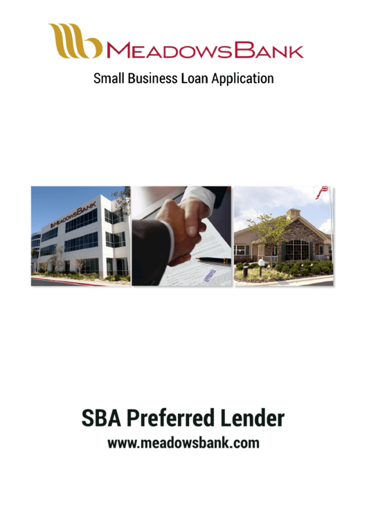 Small Business Loan Application Template Printable pdf