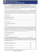 Dbe Mbe Wbe Replacement Request Form - State Of North Carolina Department Of Transportation