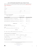 Gcaar Membership Directory Order Form