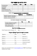 Dtimb Meeting Evaluation Form