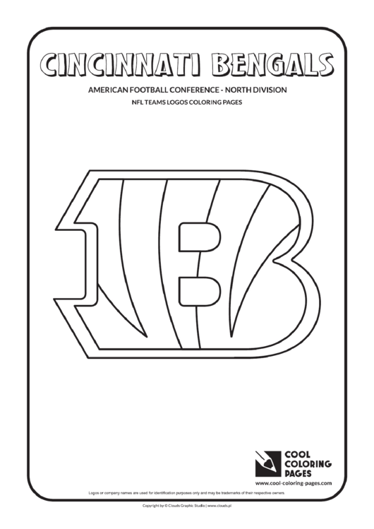 Cincinnati Bengals Coloring Sheet Printable pdf