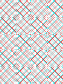 3d Paper - 5x5 Grid With Medium Offset