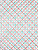3d Paper - 5x5 Grid With Large Offset
